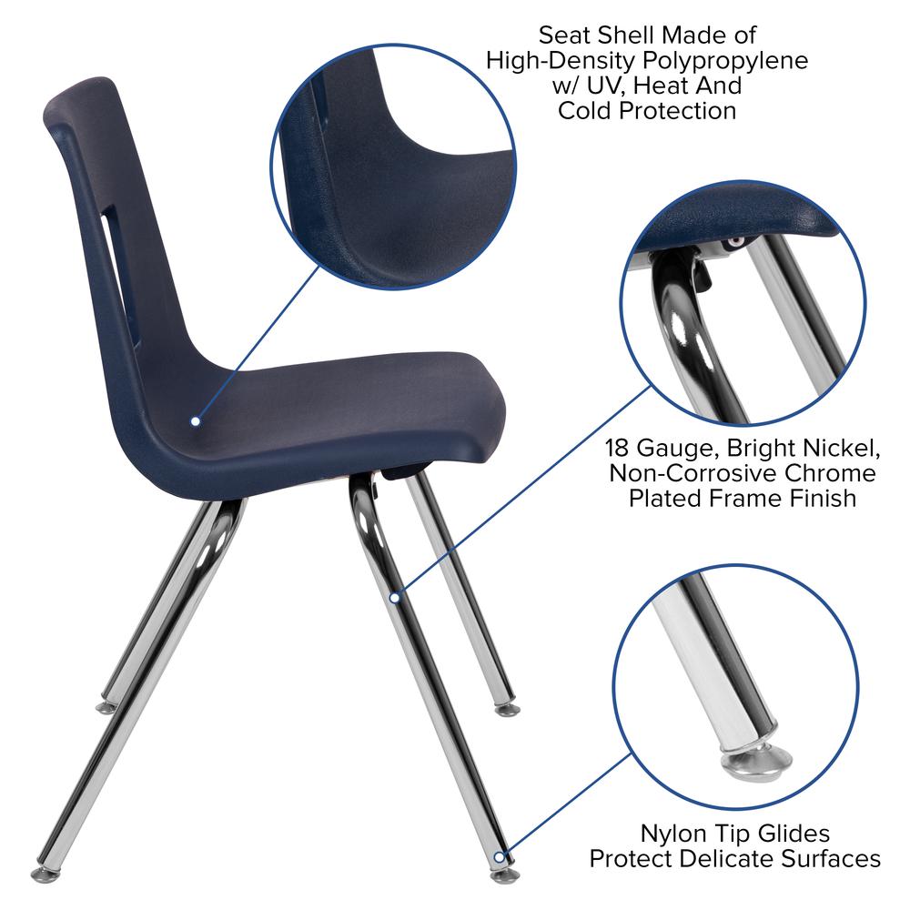 Advantage Student Stack School Chair - 18-inch main image 0
