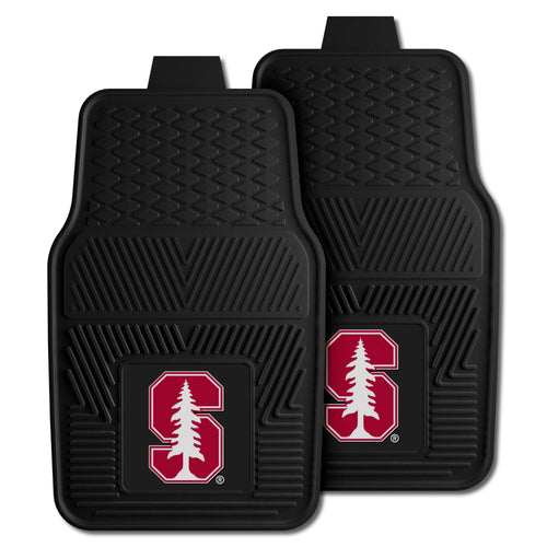 Fanmats - Stanford University 2-pc Vinyl Car Mat Set 17''x27''