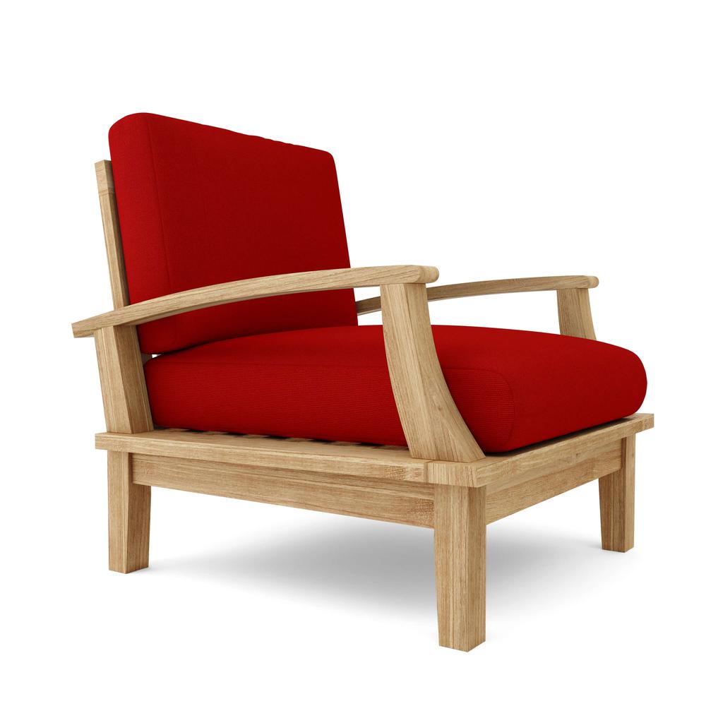 Brianna Deep Seating Armchair + Cushion - Anderson Teak