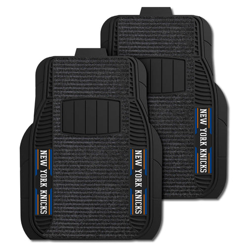 Fanmats - NBA - New York Knicks 2-pc Deluxe Car Mat Set 21''x27''