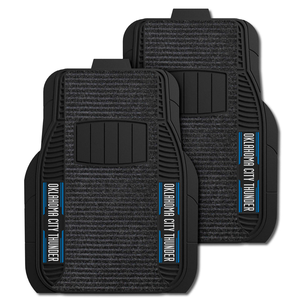 Fanmats - NBA - Oklahoma City Thunder 2-pc Deluxe Car Mat Set 21''x27''