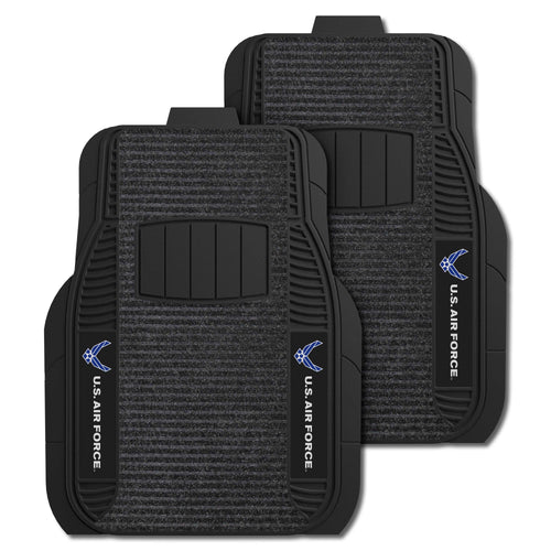 Fanmats - U.S. Air Force 2-pc Deluxe Car Mat Set 21''x27''
