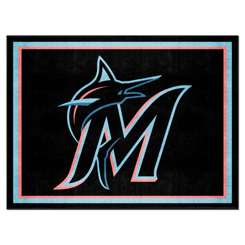 Fanmats - MLB - Miami Marlins 8x10 Rug 87''x117''