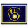 Fanmats - MLB - Milwaukee Brewers 8x10 Rug 87''x117''
