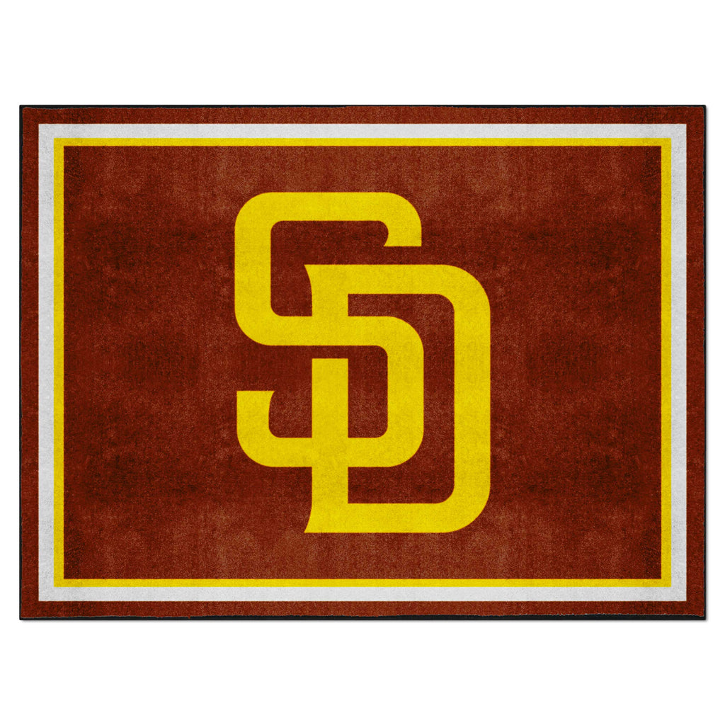 Fanmats - MLB - San Diego Padres 8x10 Rug 87''x117''