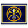 Fanmats - NBA - Denver Nuggets 8x10 Rug 87''x117''