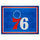 Fanmats - NBA - Philadelphia 76ers 8x10 Rug 87''x117''