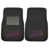 Fanmats - MLB - New York Mets 2-pc Embroidered Car Mat Set 17''x25.5''