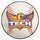 Fanmats - Tennessee Technological University Baseball Mat 27'' diameter