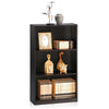 Basic 3-Tier Bookcase Storage Shelves, Espresso - Furinno