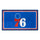 Fanmats - NBA - Philadelphia 76ers 3x5 Rug 36''x 60''
