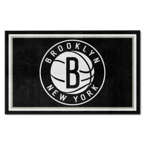 Fanmats - NBA - Brooklyn Nets 4x6 Rug 44''x71''
