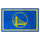 Fanmats - NBA - Golden State Warriors 4x6 Rug 44''x71''