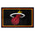 Fanmats - NBA - Miami Heat 4x6 Rug 44''x71''