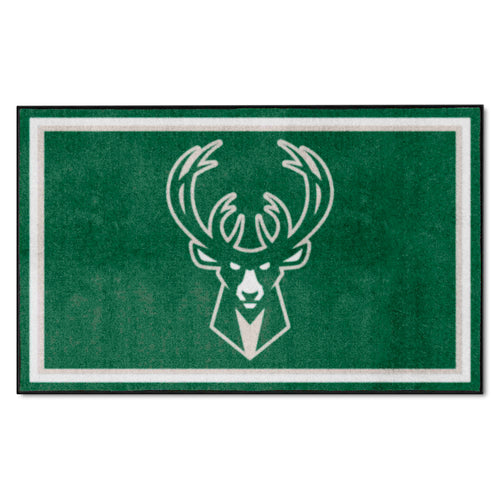 Fanmats - NBA - Milwaukee Bucks 4x6 Rug 44''x71''