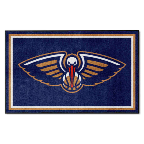 Fanmats - NBA - New Orleans Pelicans 4x6 Rug 44''x71''
