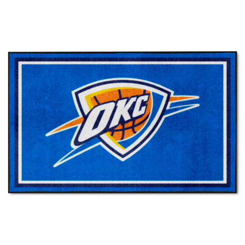 Fanmats - NBA - Oklahoma City Thunder 4x6 Rug 44''x71''