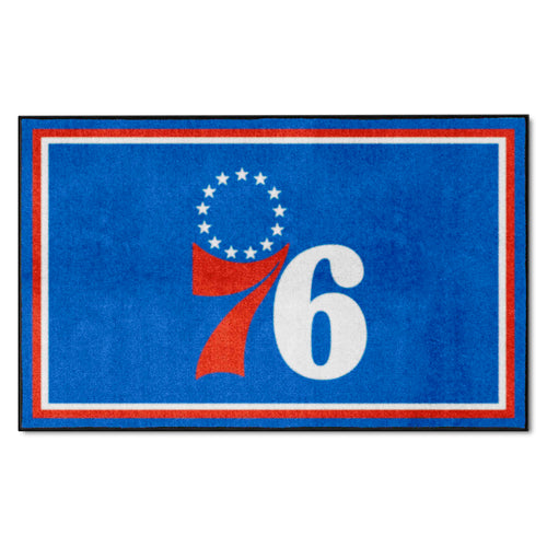 Fanmats - NBA - Philadelphia 76ers 4x6 Rug 44''x71''