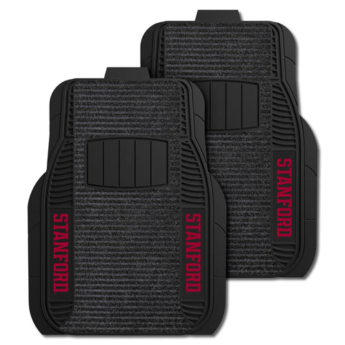 Fanmats - Stanford University 2-pc Deluxe Car Mat Set 21''x27''
