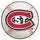 Fanmats - St. Cloud State University Baseball Mat 27'' diameter