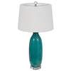 150W 3 Way Cullman Glass Table Lamp - Cal Lighting
