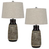 150W 3 Way Scottsboro Ceramic Table Lamp - Cal Lighting