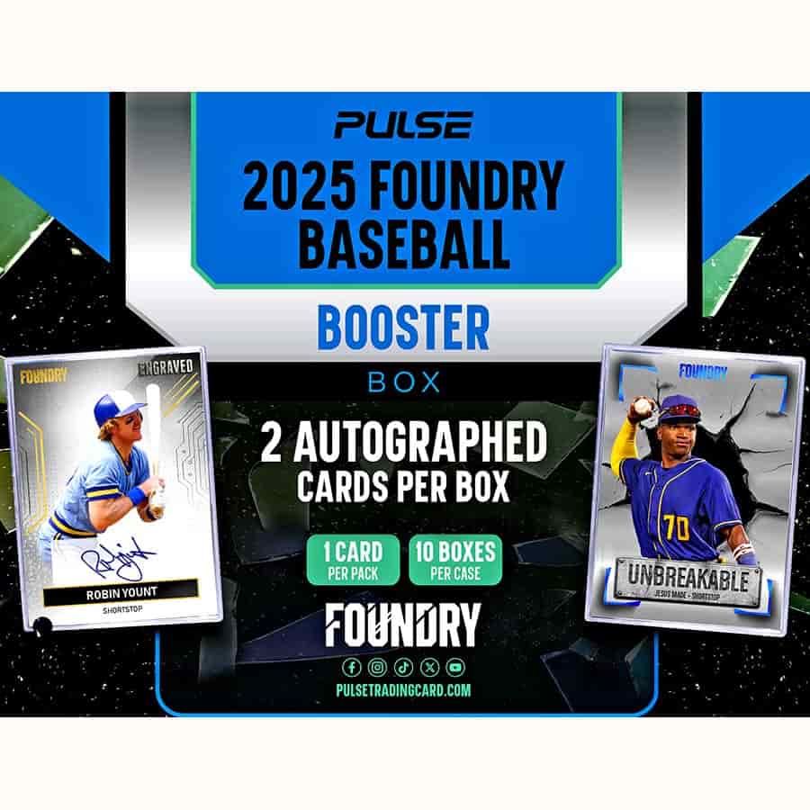 2025 Pulse Foundry Baseball Booster Box (Pre-Order) 2025 Pulse Foundry Baseball Booster Box (Pre-Order)