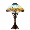 CHLOE Lighting NICHOLAS Tiffany-Style Mission Stained Glass Table Lamp 25'' Height