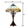 CHLOE Lighting NICHOLAS Tiffany-Style Mission Stained Glass Table Lamp 25'' Height