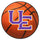 Fanmats - University of Evansville Basketball Mat 27'' diameter