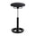 Twixt Extended-Height Ergonomic Chair, Supports up to 250 lbs., Black Seat/Black Back, Black Base - Safco