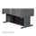 High Base for 4998 Black - Safco