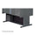 High Base for 4998 Black - Safco
