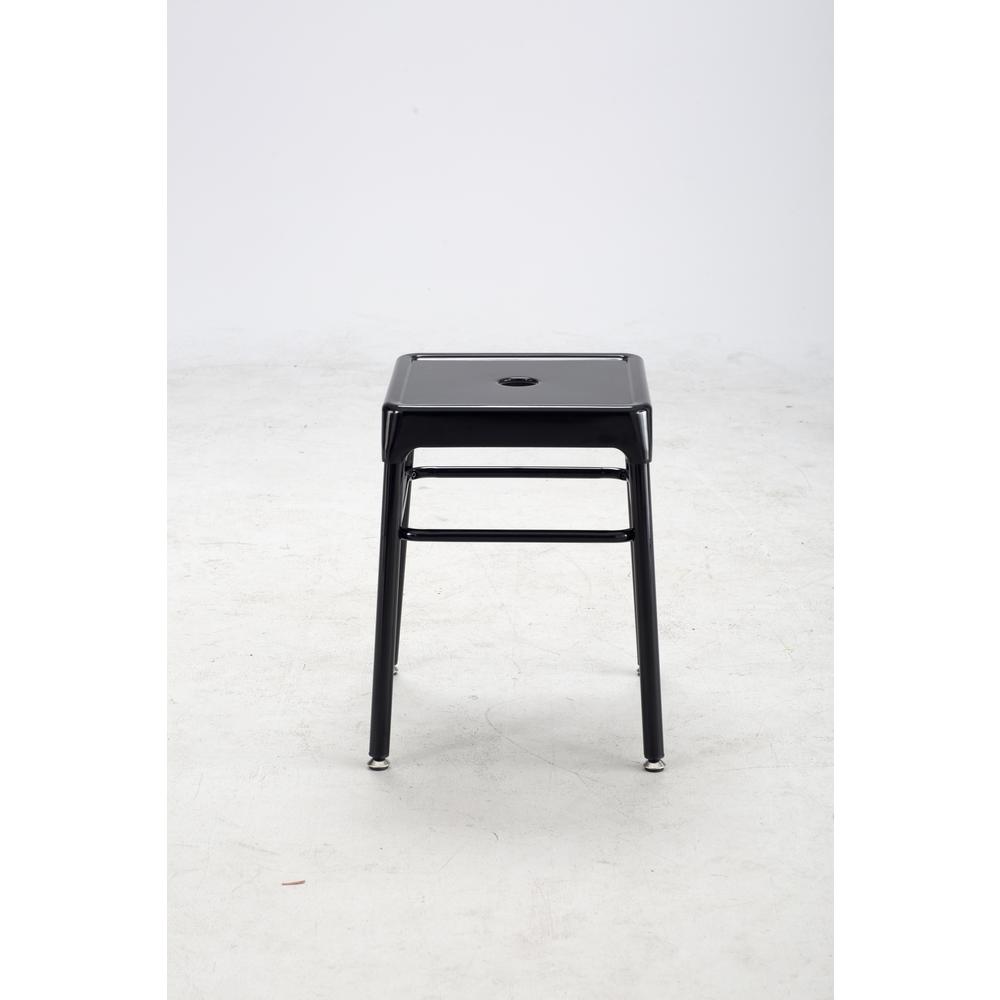 Safco® Steel Guest Stool Black