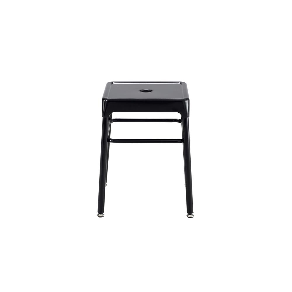 Safco® Steel Guest Stool Black