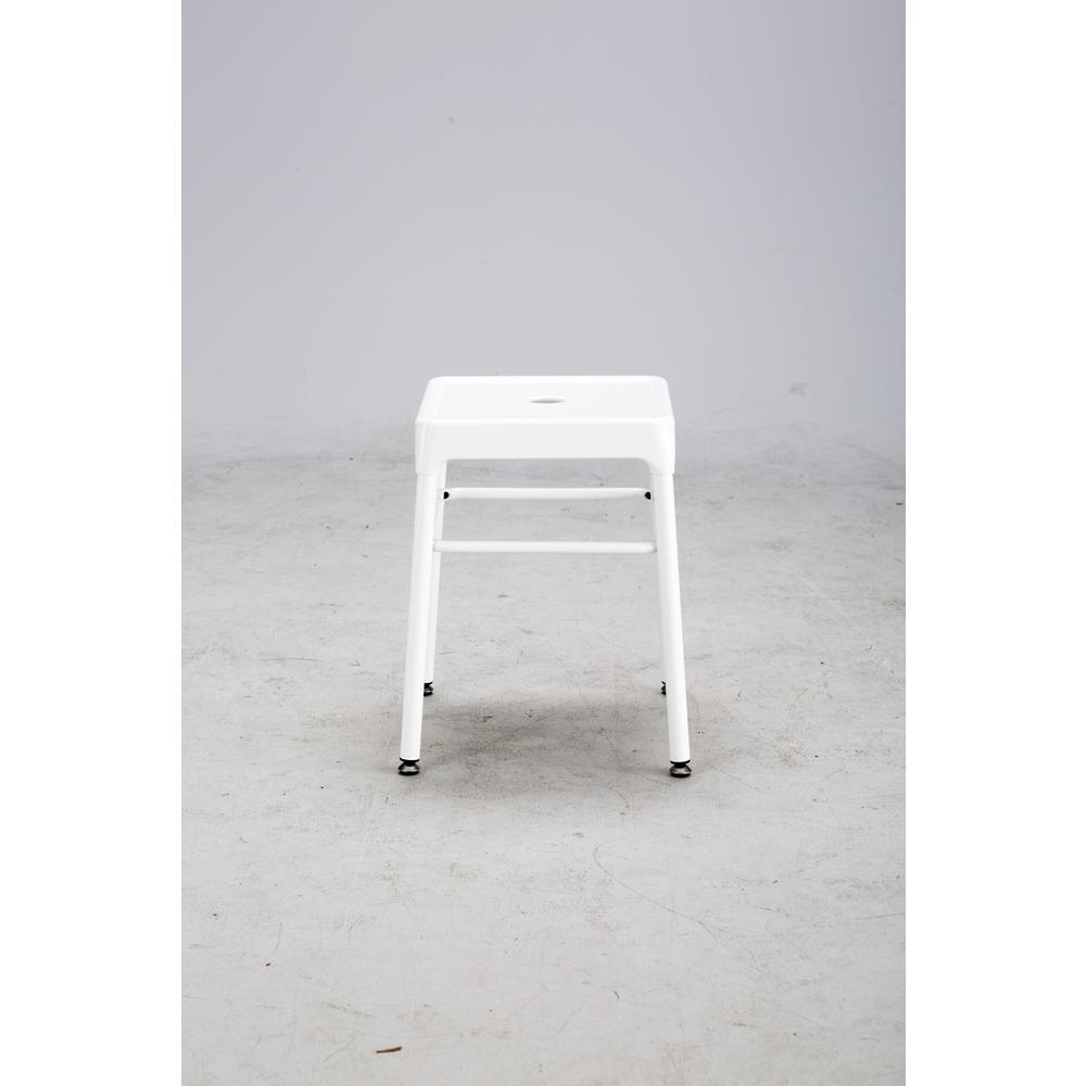 Safco® Steel Guest Stool White