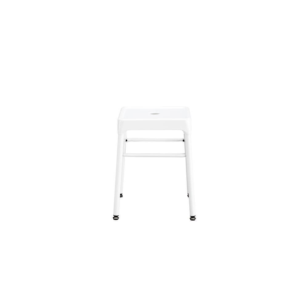 Safco® Steel Guest Stool White