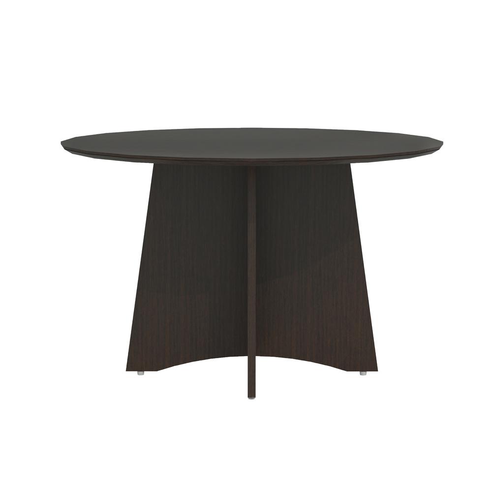 Medina Conference Table (48'' Round), Mocha - Safco