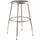 (4 Pack) NPS® 25''-33'' Height Adjustable Heavy Duty Vinyl Padded Steel Stool, Grey - National Public Seating
