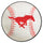 Fanmats - Southern Methodist University Baseball Mat 27'' diameter