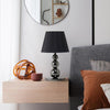 19.29'' Modern and  Fashionable Stacked Ball Table Lamp, Black - Lalia Home
