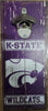Kansas State Wildcats Sign Wood 5x11 Bottle Opener Alternate - 14