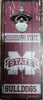 Mississippi State Bulldogs Sign Wood 5x11 Bottle Opener Alternate - 14