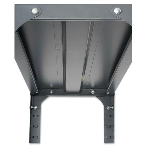 Commercial Steel Shelving Unit, Six-Shelf, 36w x 24d x 75h, Dark Gray - Safco