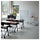 Rumba Full Panel Whiteboard Collaboration Screen, 42w x 16d x 54h, White/Gray - Safco