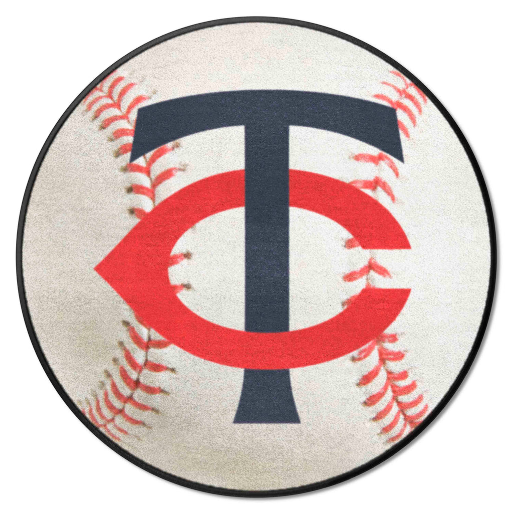 Fanmats - MLB - Minnesota Twins Baseball Mat 27'' diameter