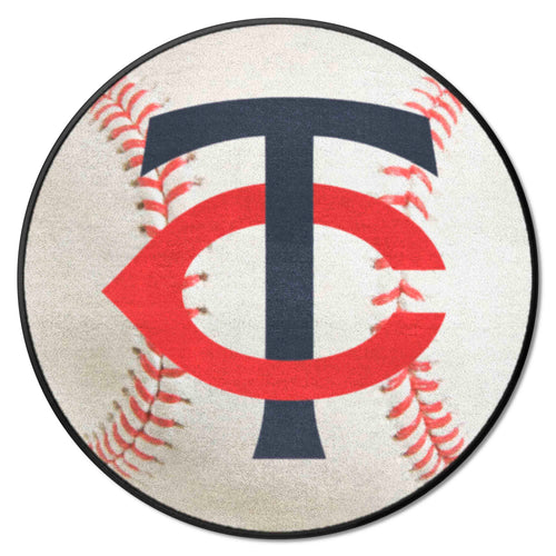Fanmats - MLB - Minnesota Twins Baseball Mat 27'' diameter