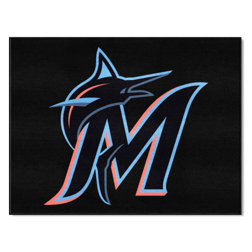 Fanmats - MLB - Miami Marlins All-Star Mat 33.75''x42.5''