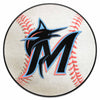 Fanmats - MLB - Miami Marlins Baseball Mat 27'' diameter