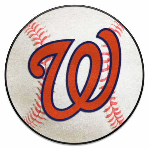 Fanmats - MLB - Washington Nationals Baseball Mat 27'' diameter